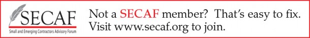 SECAF BANNER AD