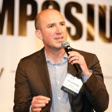 Vencore's Eric Schierling, who served as an F18 Top Gun pilot