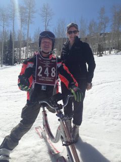 Atlas Research sponsored and volunteered at the Disabled Veterans Winter Sports Clinic 