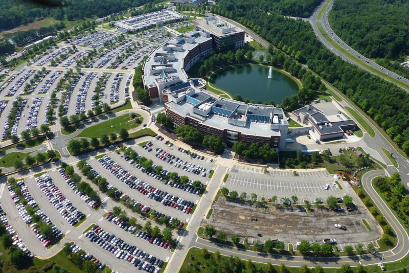 The Defense Logistics Agency headquarters building on Fort Belvoir, Virginia. Photo: Mike Vaccaro/U.S. Army