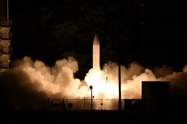 The Department of Defense successfully tested a hypersonic glide body in a flight experiment conducted from the Pacific Missile Range Facility, Kauai, Hawaii, March 19 at approximately 10:30 p.m. local time (HST). The U.S. Navy and U.S. Army jointly executed the launch of a common hypersonic glide body (C-HGB), which flew at hypersonic speed to a designated impact point.